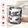 thumbnail image 5 of Camouflage 12oz Stainless Steel Coffee Mug – Double-Wall Insulated Cup with Spill-Resistant Lid, 360° Full-Print Design, Keeps Drinks Hot & Cold for Home, Office, Travel, Thanksgiving,Christmas, 5 of 5