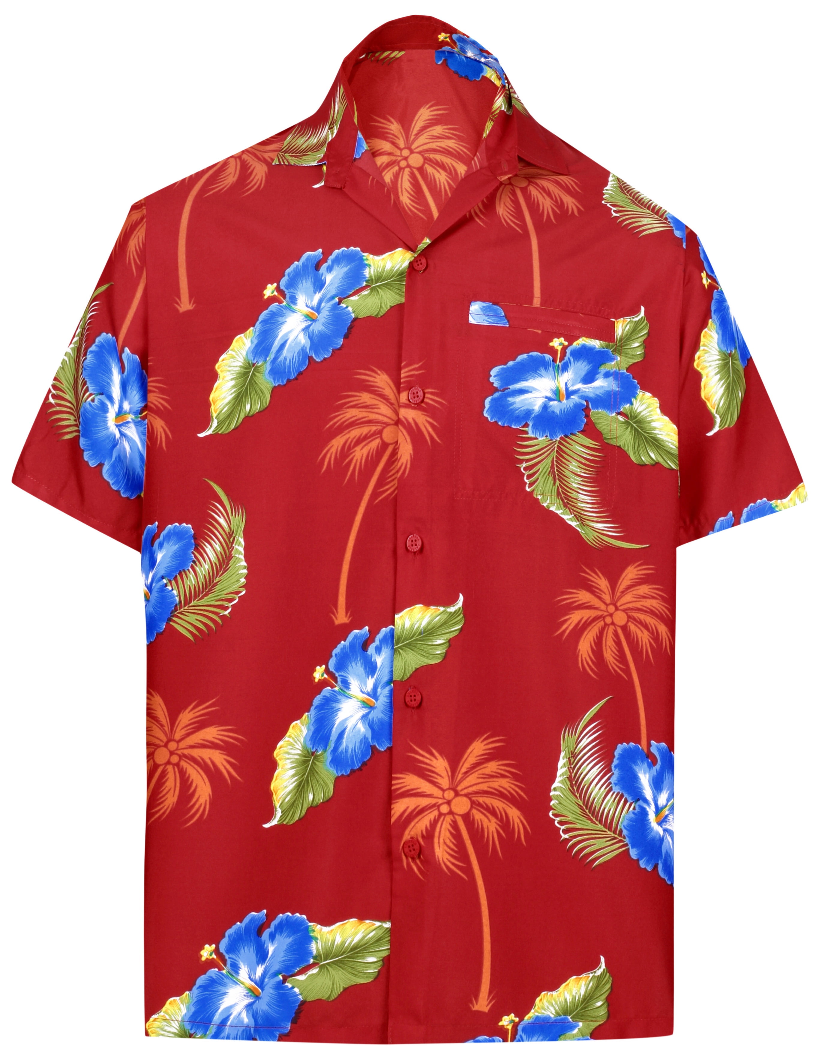 walmart hawaiian shirts men