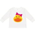 thumbnail image 3 of Inktastic Duck Girls Girls Long Sleeve Toddler T-Shirt, 3 of 5