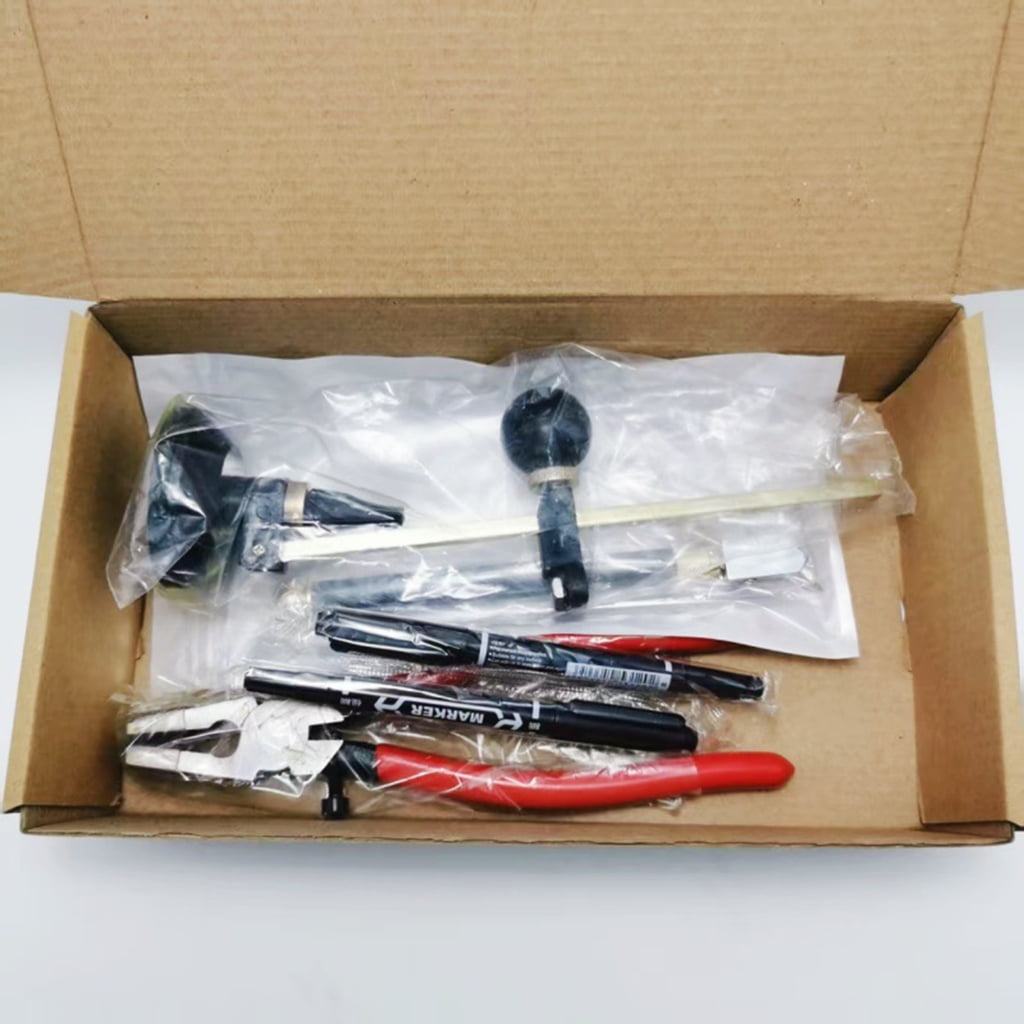 PatungKu Glass Cutting Tool with Round Knob Handle Nipper Glass Running Plier for Stained
