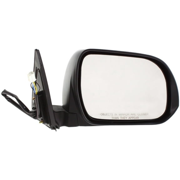 MIRROR Compatible For 2008-2013 Toyota Highlander Right Passenger Heated Power Glass Paintable