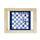 thumbnail image 1 of Estrategia del mapa de ajedrez Escritorio de madera Arte Pintura 6x8 pulgadas marco de foto foto, 1 of 4