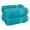 Aqua Blue, variant on Cotton Paradise 100% Cotton 4 Piece Washcloths, Soft Absorbent Small Hand Face Towels Wash Rags for Body, Sage Green