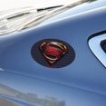 thumbnail image 3 of Justice League Movie Superman Logo Automotive Car Refrigerator Locker Vinyl Euro Oval Magnet, 3 of 5
