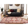 thumbnail image 3 of Safavieh Farmhouse Domhnall Southwestern Area Rug, Ivory/Red, 5'1" x 7'3", 3 of 11