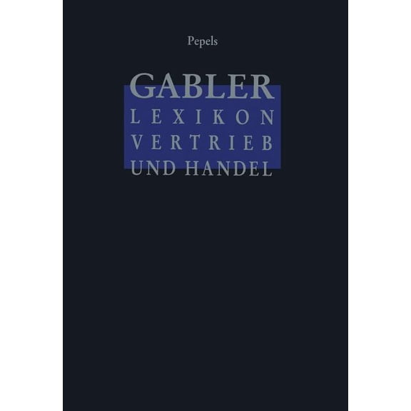 Gabler Lexikon Vertrieb Und Handel, (Paperback)