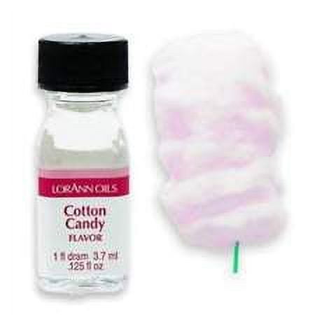 Lorann Oils Cotton Candy 1 Dram Super Strength Flavor Extract Candy Baking Includes 1 Dram Dropper And Recipe Card