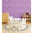 thumbnail image 3 of S4Sassy Safari Animal Print Wallpaper - Purple Wall Covering, 25" x 360" Self-Adhesive Textured Vinyl Wall Paper, Easy DIY Walls Covering for Kids Bedroom, Kid's room wall decor, Playroom wallpaper, 3 of 9