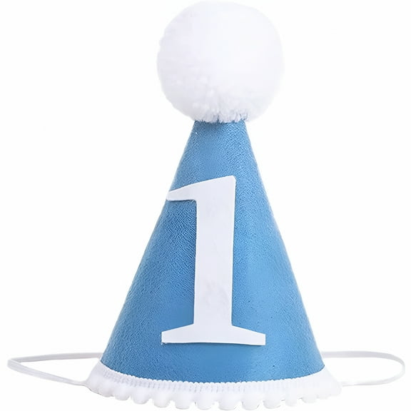 TELOLY First Birthday Hat Baby 1st Birthday Hat First Birthday Party Decor Photo Prop