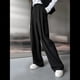 thumbnail image 5 of Pantalones de Trabajo para Mujer, de Pierna , de Vestir, de Cintura Alta, Informales, para Oficina y Negocios Negro M, 5 of 7
