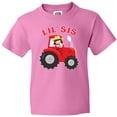 thumbnail image 3 of Inktastic Farmer Tractor Little Sis Youth T-Shirt, 3 of 5