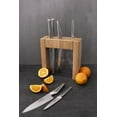 thumbnail image 4 of Global-Ikasu Stainless Steel Knife & Bamboo Block - 7 PC Set, 4 of 5