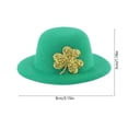 thumbnail image 3 of St. Patrick's Day Wine Stopper, 1Pcs Shamrock Decorative Bottle Stopper with Seal, Small Party Favor for Irish Themed Dinner, Home Bar & Festive Gift Giving, 3 of 6