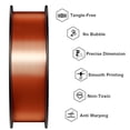 thumbnail image 5 of GEEETECH 3D Printer Silk PLA Filament 1.75mm,Metal-like Shiny Consumable 1kg (2.2lbs) 1 Spool,Metallic Copper, 5 of 7