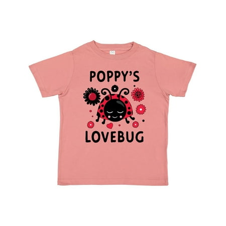 

Inktastic Valentine s Day Poppy s Lovebug Gift Toddler Boy or Toddler Girl T-Shirt