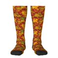 thumbnail image 1 of Fotbe Vintage maple leaf autumn Calcetas Divertidas Estampadas para Hombre y Mujer, Calcetas de Algodón hasta la Rodilla para Caminar, Correr, Enfermería y Embarazo, 1 of 6