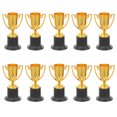 thumbnail image 1 of 10 trofeos pequeños de plástico para niños, copas decorativas para escritorio, 1 of 6