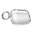 thumbnail image 3 of Speck Airpods Pro 2ND GEN Presidio Clear case in Clear/Bright Silver, 3 of 8