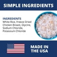 thumbnail image 5 of Under the Weather Rice & Chicken Freeze-Dried Dog Food, 6-oz bag, 3 count, 5 of 5