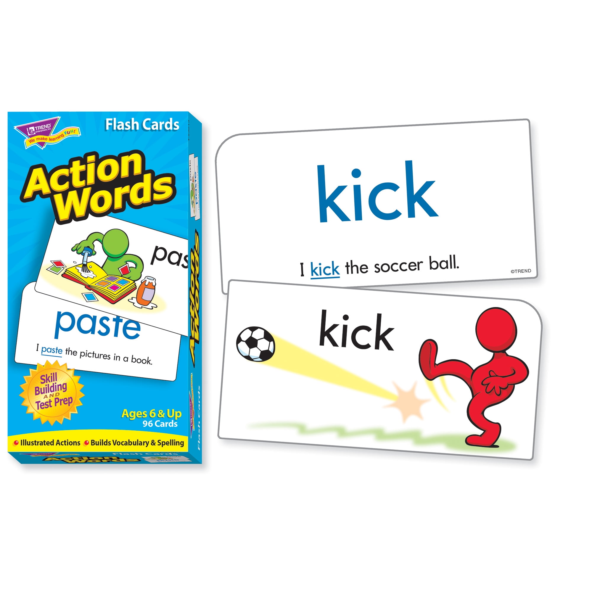 Trend Enterprises Kids' Sight Words Level 1 Skill Drill Flash Cards In