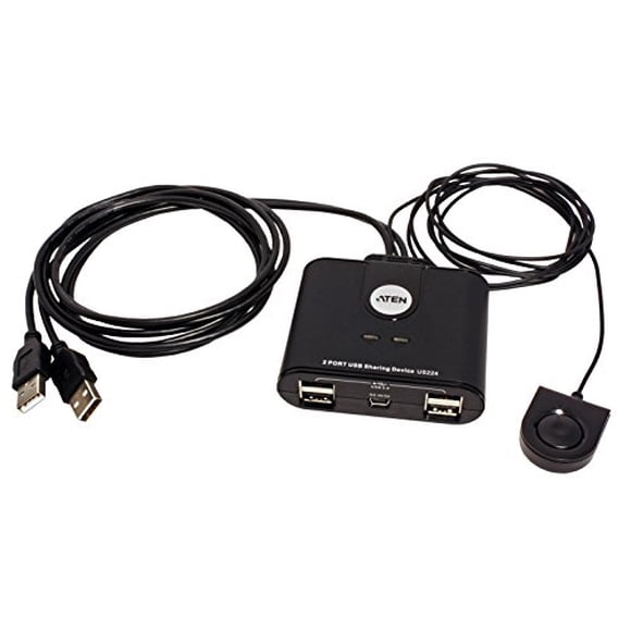 Aten Corp Concentrador USB de 2 puertos de 4 usuarios (US224)