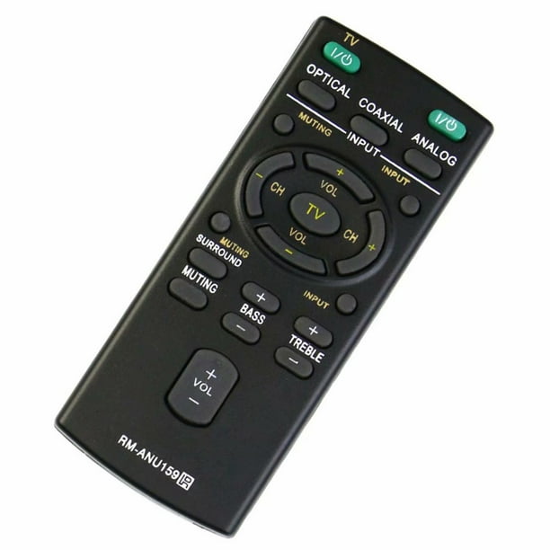 New Remote replacement RM-ANU159 for Sony HT-CT60/C SA-CT60 SS-WCT60 HT