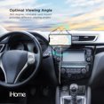 thumbnail image 5 of iHome Magnetic Wireless Charging Air Vent Car Mount, 10W, Compatible with MagSafe Cases (White), 5 of 7