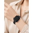 thumbnail image 4 of Wearlizer Slim Stainless Steel Watch Band Compatible with Apple Watch Bands 38/40/41/42/44/45/46/49mm Women Thin Link Bracelet Adjustable Strap for Series 11/10/9/8/7/6/5/4/3/SE/Ultra, 4 of 6