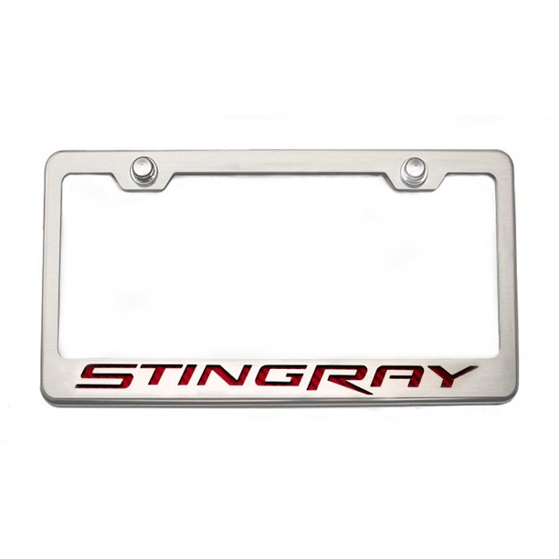 American Car Craft; 2014-2016 Custom Corvette Stingray - License Plate ...