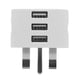 thumbnail image 2 of Adaptador de corriente USB Accesorios de carga de teléfonos inteligentes Enchufe blanco de Reino Unido para tabletas Ndcxsfigh  Para estrenar, 2 of 9