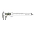 thumbnail image 1 of Pantalla digital electrónica Vernier Caliper 0-150 mm Micrómetro Herramienta de medición Tmvgtek Oficina Multiescena Multifunción, 1 of 7