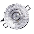 thumbnail image 1 of Luz Del Techo LED Empotrada, Decoración De Techo De Techo De Lámpara De Vidrio De Cristal Transparente Para La Sala De Estar De La Sala Corredor De La Oficina Bar De La, 1 of 7