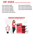 thumbnail image 2 of Printer Proâ„¢ HP 410X (CF411X) Cyan Toner Cartridge for HP Printer Color LaserJet Pro M452 MFP M377dw MFP M477, 2 of 4