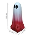 thumbnail image 4 of Stijggn Halloween Figurines Halloween Decorations Indoor Resin Ghost Sculpture Statue Cute Halloween Decorations for Desk Tabletop Centerpieces, 4 of 4