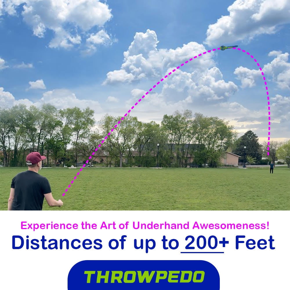 THROWPEDO™, —the exciting new game of toss & catch!