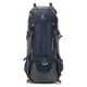 thumbnail image 2 of Mochila de senderismo Tomshoo 60L Resistente al agua Negro, 2 of 7