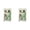 Green*2, variant on 2PCS Cute Stationery Set, Functional Correction Tape with Design, Animal Pencils Pendant, Plush and Eraser for Work, Multipurpose Outdoor Indoor Utility Modern