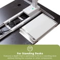 thumbnail image 3 of Uprite Ergo Under Desk Pen & Pencil Drawer for Height Adjustable Desks (White), 3 of 7