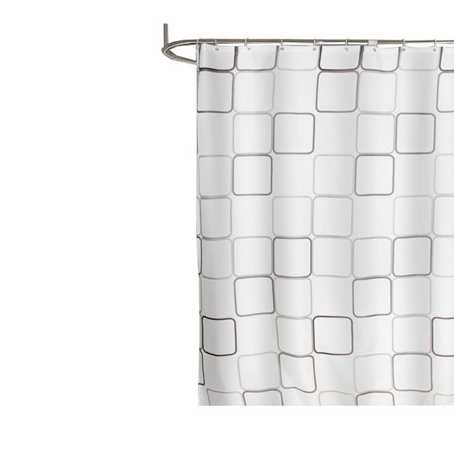 Rideaux de Douche en Tissu pour Salle de Bain Rideau de Douche Polyester Rideau de Douche Rideau de Salle de Bain Crochets de Rideau de Douche Décoratifs Crochets Décoratifs pour Rideau de Douche