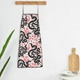 thumbnail image 5 of Fuzoiu Black Snake Print Waterproof Apron, Kitchen Apron for Women Men Chef, Apron for Christmas Dinner Party Cooking Baking Crafting House Cleaning Kitchen, 5 of 7