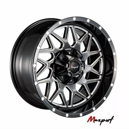 18 X 9 Inch Black Aluminum Universal Wheel Rim 5 Lug 5x114.3, 5x135