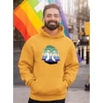 thumbnail image 2 of Cute Penguin Couple Over Flag Hoodie Men -Smartprints Designs, Male XX-Large, 2 of 4