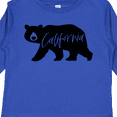 thumbnail image 4 of Inktastic California Black Bear Silhouette Boys or Girls Long Sleeve Toddler T-Shirt, 4 of 5