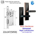 thumbnail image 2 of TT Lock Electronic Lock Smart Door Lock Fingerprint Lock Password IC Card Key For Smart Home ,Security Locking, 2 of 7