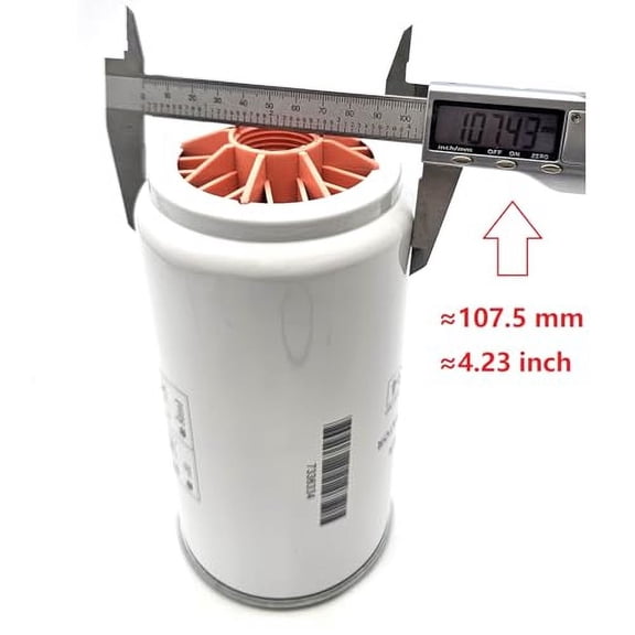 Fuel Filter with Water Separator 7336334 Compatible with Bobcat Skid Steer Loaders S76 T76