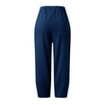 thumbnail image 5 of SIYUDAN Women Pants Women'S Casual Pants Navy Adult Pants For Women Womens Comfy Work Pants Womens High Waisted Pants Women Fall Pants, 5 of 6