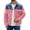 American Flag, variant on 250th Anniversary American Flag Print Jacket for Men Trucker Unlined Coats 4th of July Button Down Collar Tops(Red White and Blue,XL)