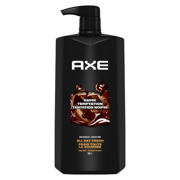 Gel Douche Hydratant AXE Dark Temptation Fraîcheur garantie toute la journée 946ml
