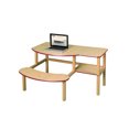thumbnail image 2 of Bureau d'Ordinateur de Copain d'École Maternelle - Érable/rouge, 2 of 2