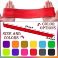 thumbnail image 3 of Paquete de 12 diademas para hombres y mujeres, diademas de karate ninja para niños, bandana elástica ajustable, cintas para el sudor, bandas para el cabello atléticas para deportes., 3 of 5